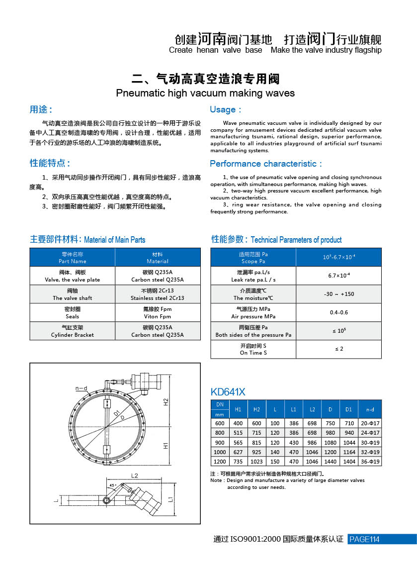 鄭州蝶閥廠的電動雙閥座真空蝶閥是由什么組成的呢？
